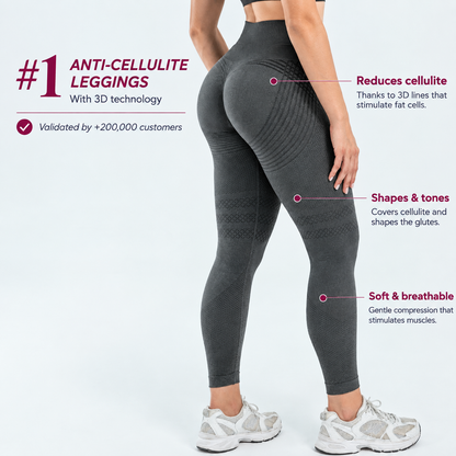 Legging push-up 3D anti-cellulite