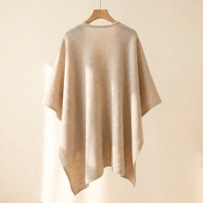 Poncho châle long