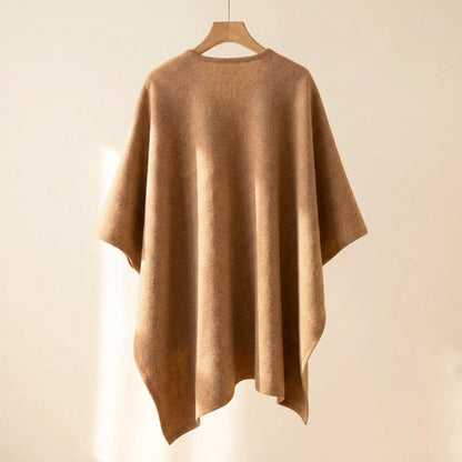 Poncho châle long