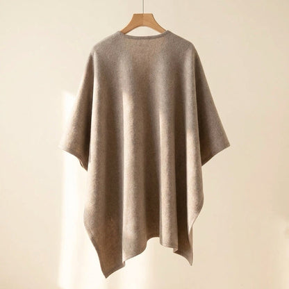 Poncho châle long
