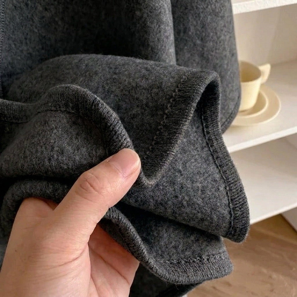 Poncho châle long