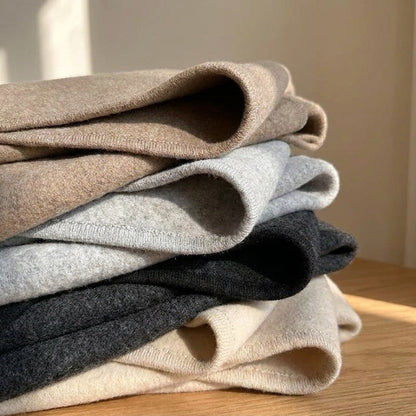 Poncho châle long