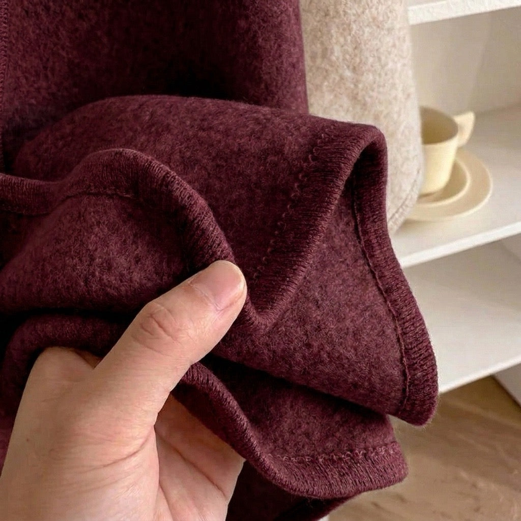 Poncho châle long