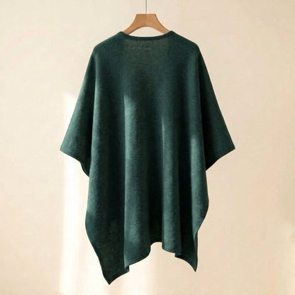 Poncho châle long