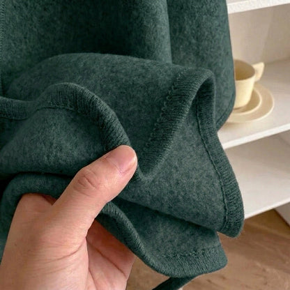 Poncho châle long