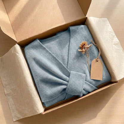 Poncho châle long