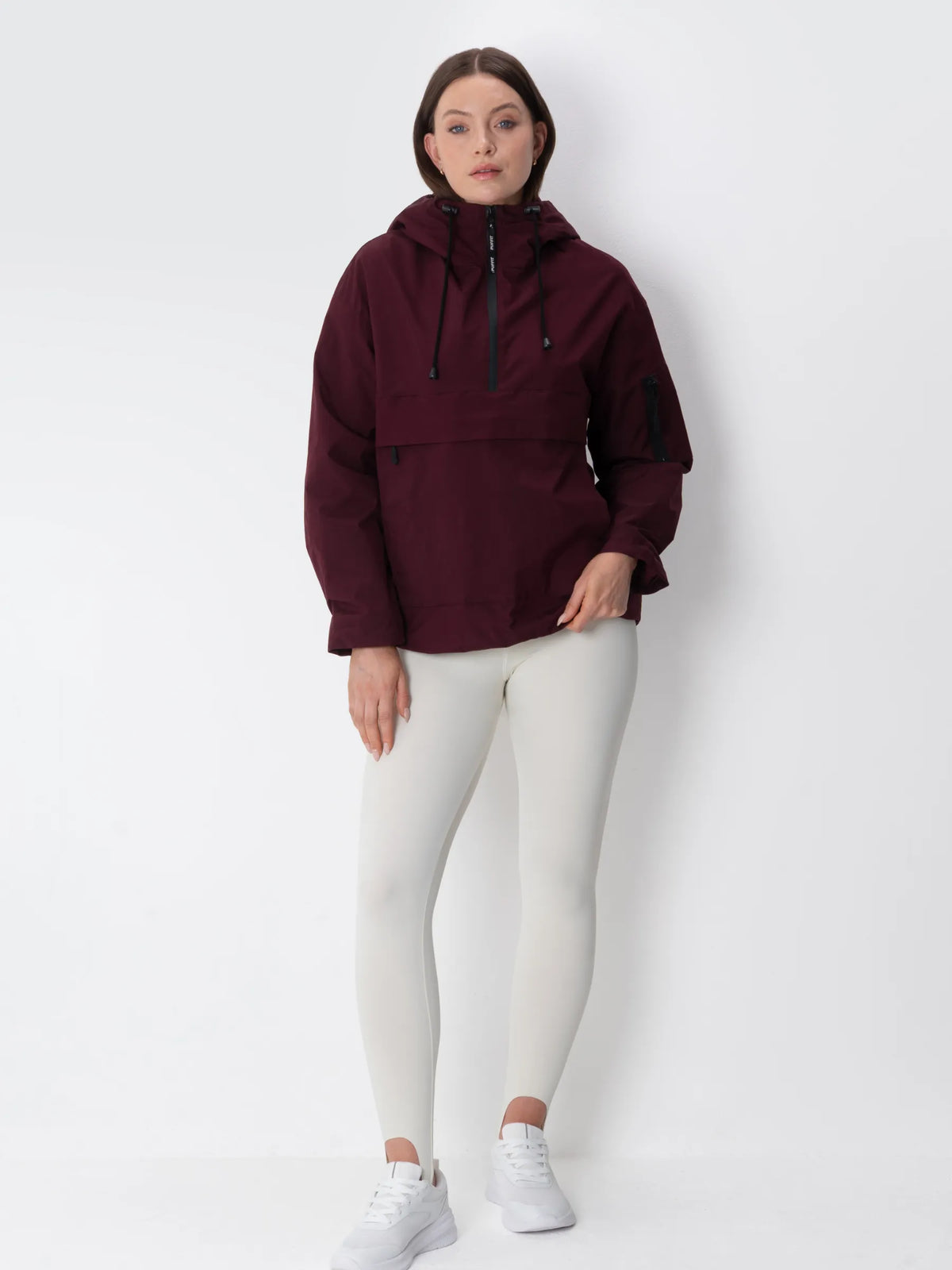 Coupe-vent à capuche oversize