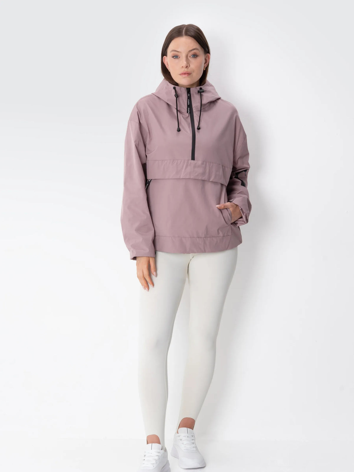 Coupe-vent à capuche oversize