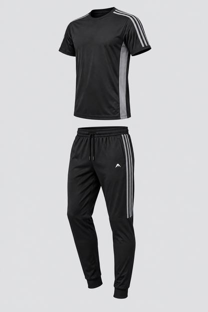 Ensemble t-shirt & jogging stretch