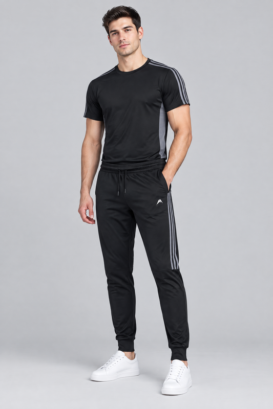 Ensemble t-shirt & jogging stretch
