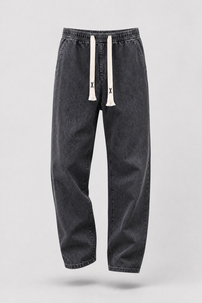 Jean droit inspiration japonaise