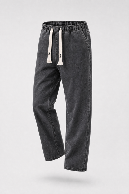 Jean droit inspiration japonaise