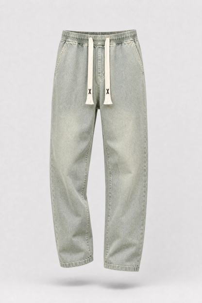 Jean droit inspiration japonaise