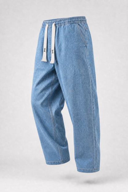 Jean droit inspiration japonaise