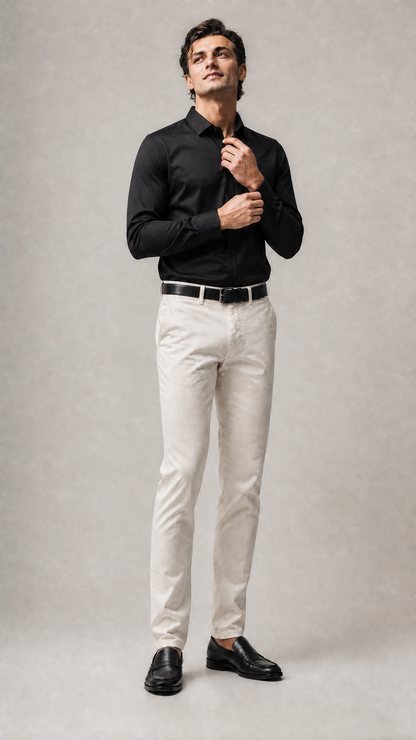 Chemise infroissable homme