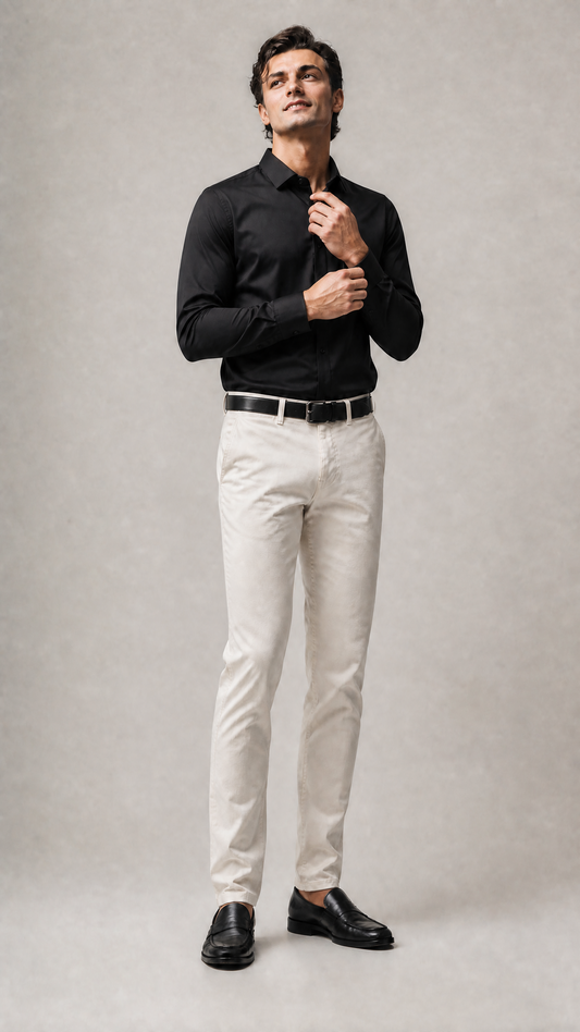 Chemise infroissable homme