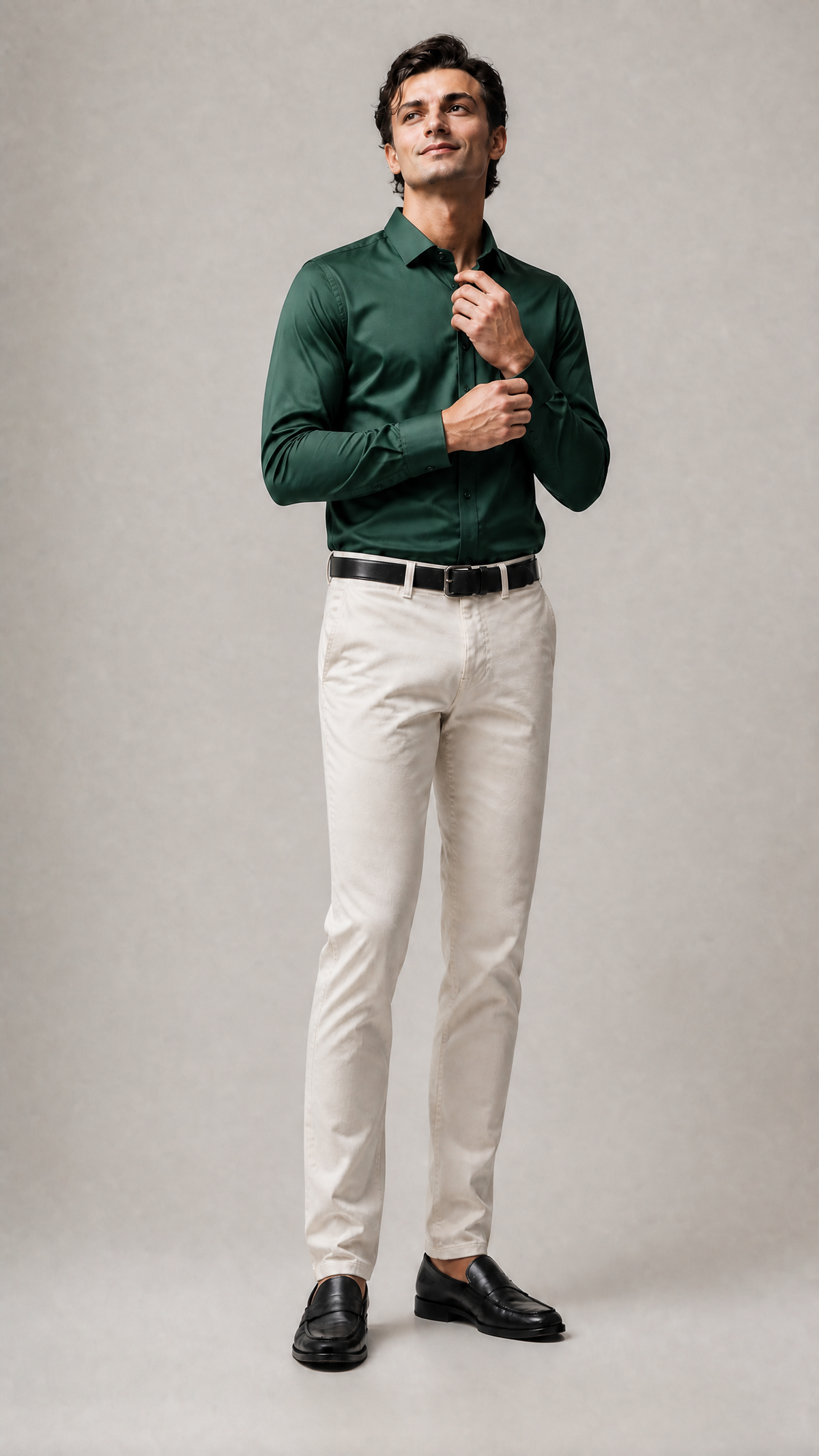 Chemise infroissable homme