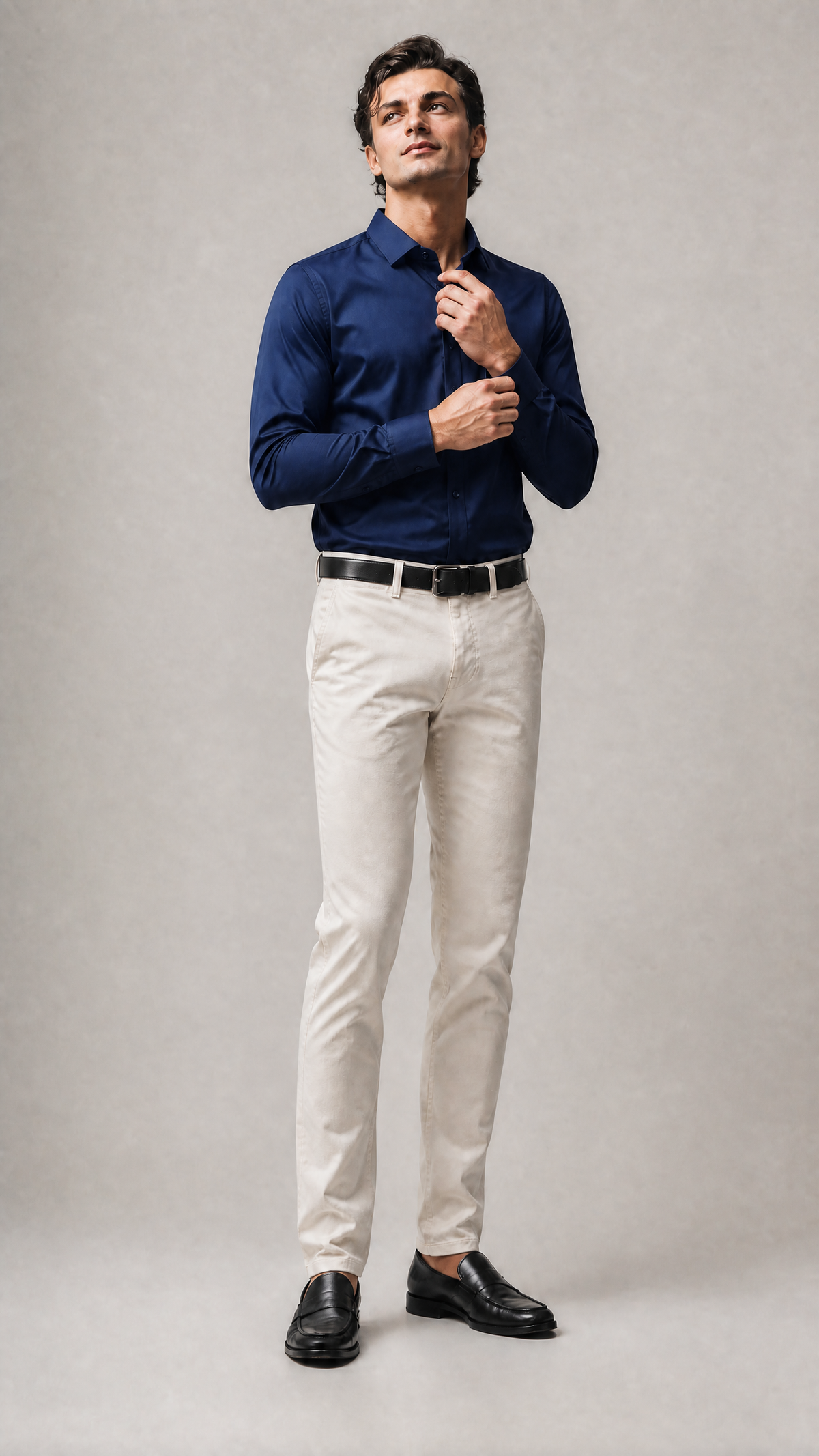 Chemise infroissable homme