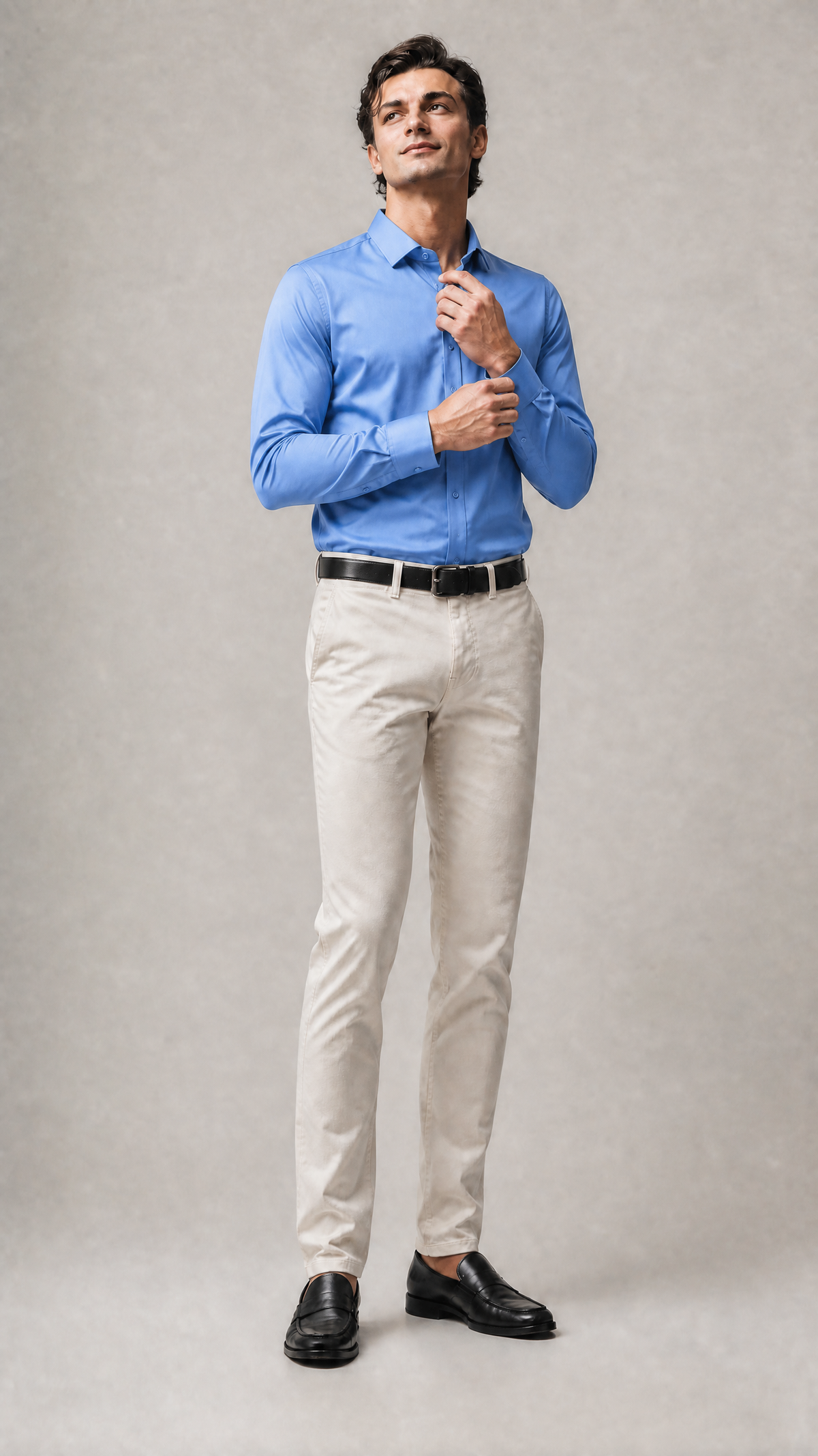 Chemise infroissable homme